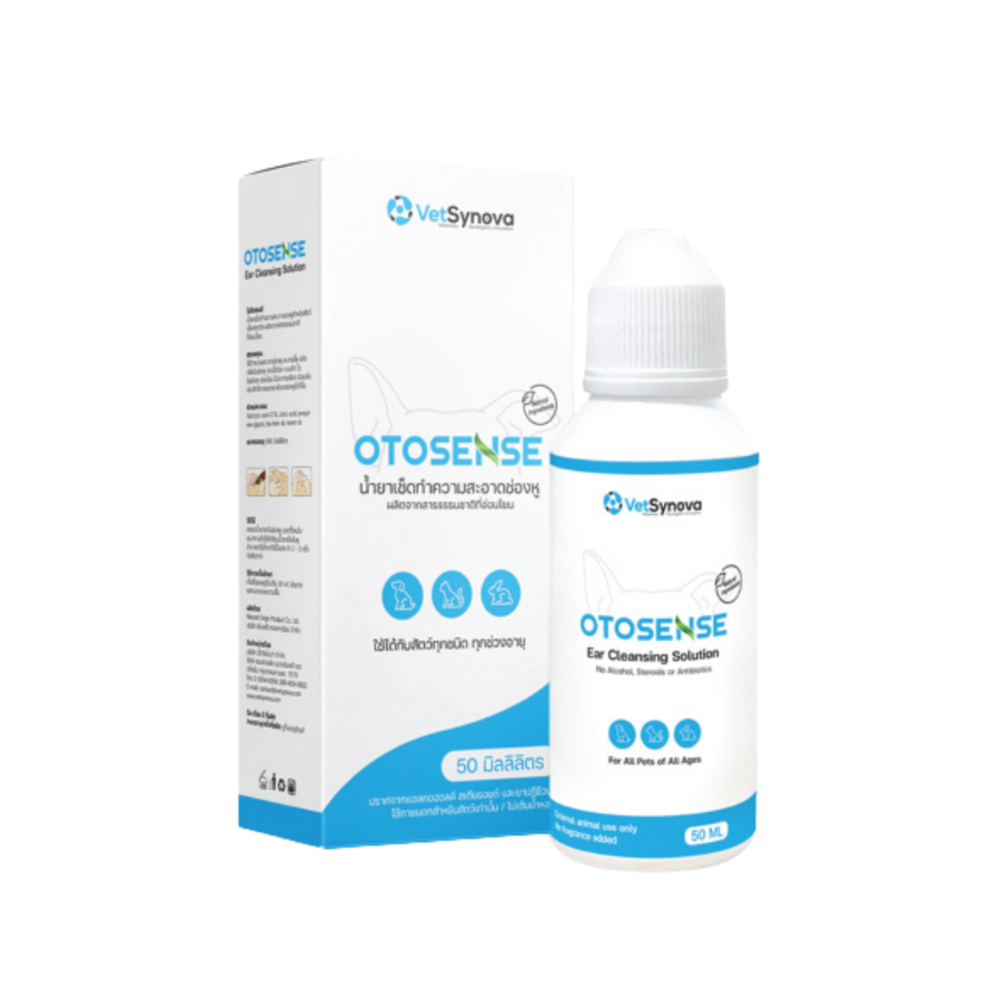 Dung dịch vệ sinh tai Otosense giúp khử mùi, kháng khuẩn và ngừa rận cho chó mèo, thú cưng 50ml