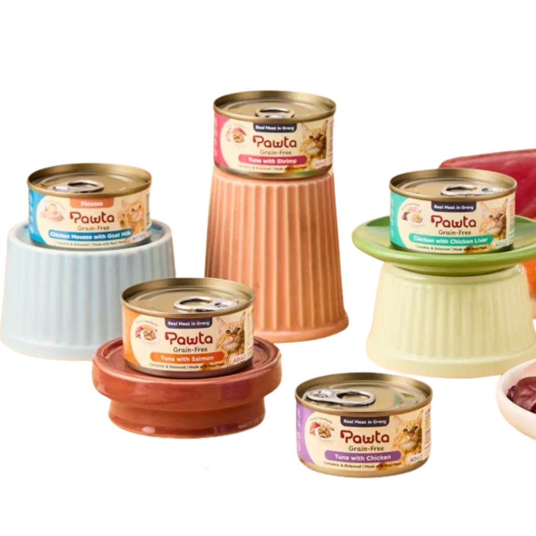 Thức ăn ướt đóng hộp Pawta nhiều hương vị, dinh dưỡng cho mèo 70g 
