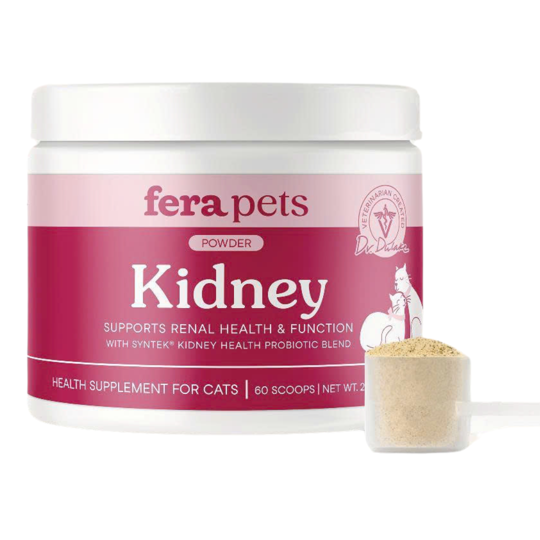 Bột bổ sung Fera Pet Kidney cho mèo chăm sóc sức khỏe và hỗ trợ chức năng thận cho mèo 60g
